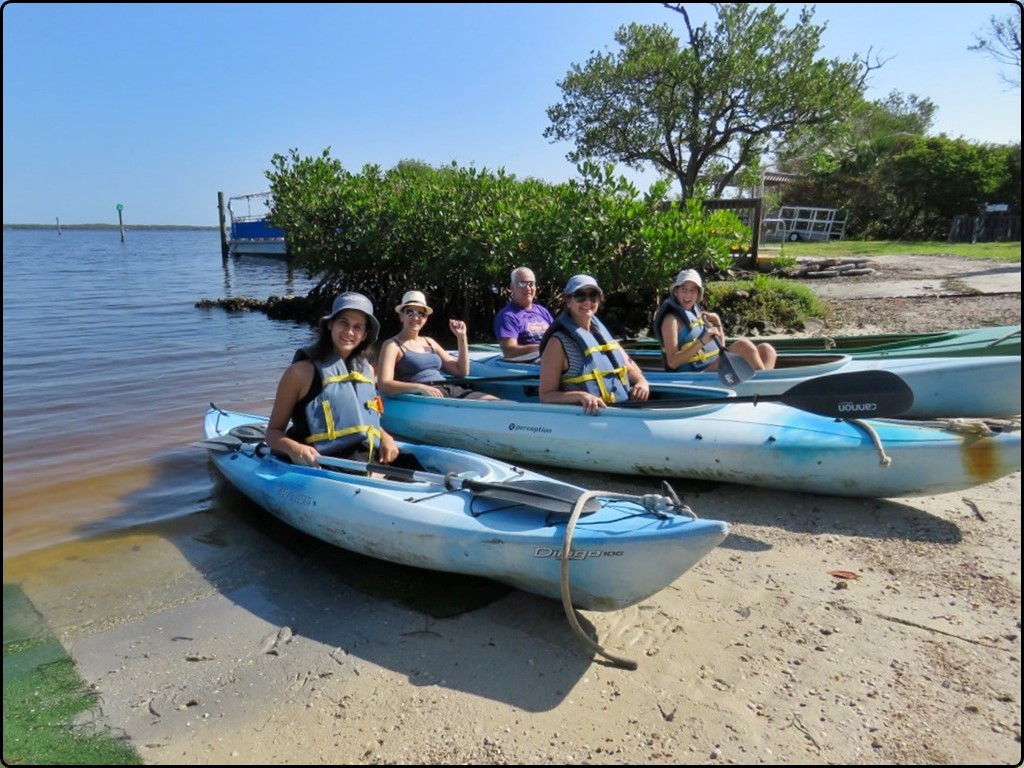 פלורידה שייט קייאקים Florida Tarpon Bay Sanibel Island