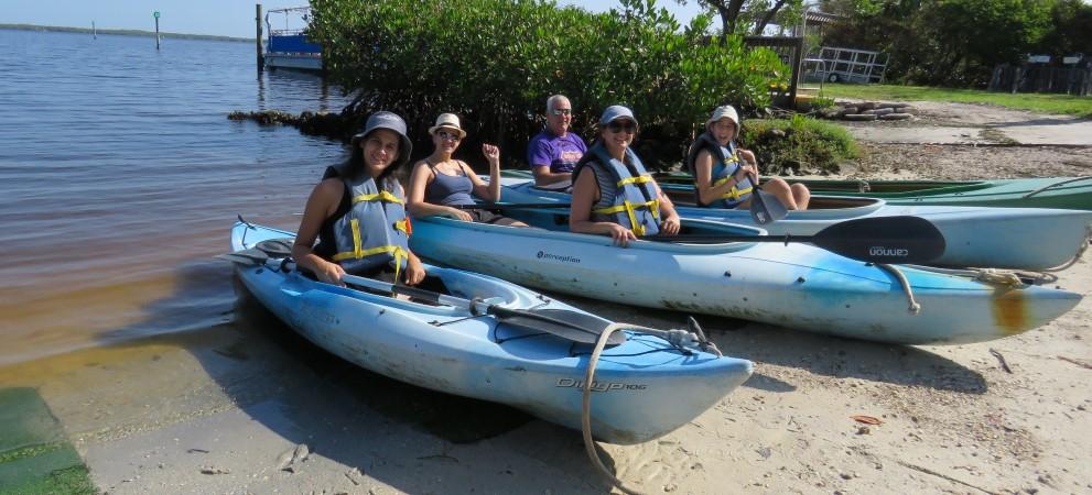 פלורידה שייט קייאקים Florida Tarpon Bay Sanibel Island